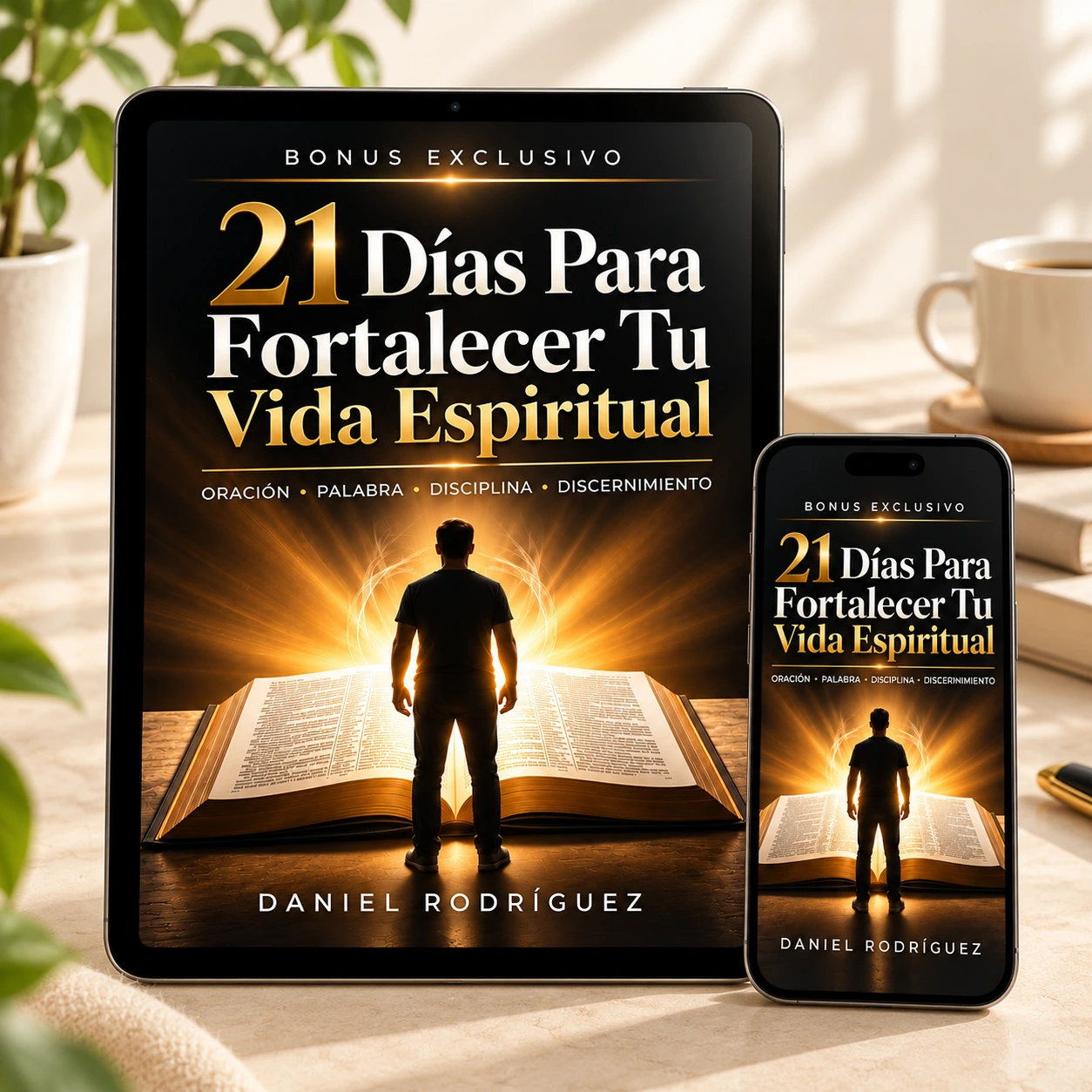 Presentación oficial de la guía 21 días para fortalecer tu vida espiritual en tableta y móvil
